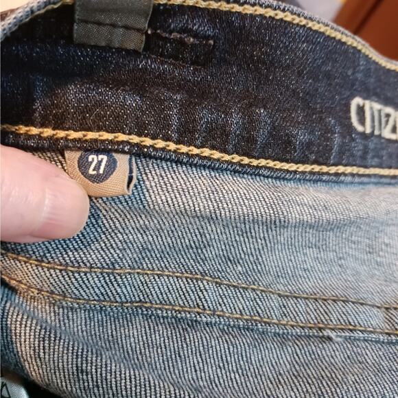 Citizens Of Humanity Elson Medium Rise Dark Wash Jeans Sz 27 - Picture 9 of 11